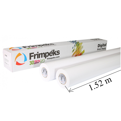 Frimpeks საბეჭდი სტიკერი მატი (100micron.) 1.52mx50m
