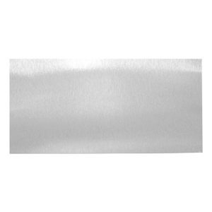 ალუმინის ფირფიტა ვერცხლი ფხაჭი 0.5მმ 61x31სმ 