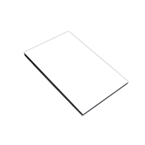 დიბონდი ევროპული თეთრი გლუვი 1.50x3.20სმ 4მმ