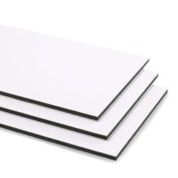 დიბონდი/ალუკაბონდი თეთრი 1.22x2.44მ 3მმ || Dibond/Alukabond White 1.22x2.44m 3mm