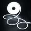 რეზინის ნეონი თეთრი 8მმ (1 მეტრი) || Rubber neon white (1 meter) (კოპირება)