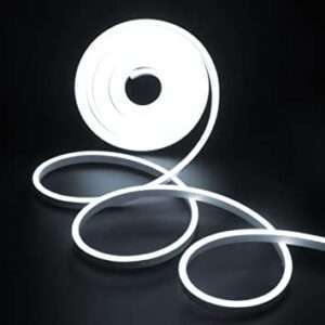 რეზინის ნეონი თეთრი (1 მეტრი) || Rubber neon white (1 meter)