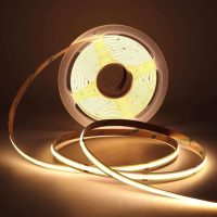 COB დიოდის ლენტი თეთრი თბილი 12v 10w 3000k || COB diode strip white warm 12v 10w 3000k
