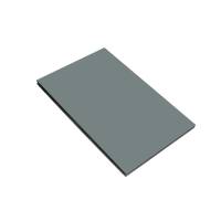 დიბონდი ნაცრისფერი  1.22x2.44მ 3მმ || Dibond gray 1.22x2.44m 3mm