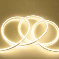 რეზინის ნეონი თეთრი თბილი 6მმ (1 მეტრი) 3000-3500K || Rubber neon white warm (1 meter) 3000-3500K