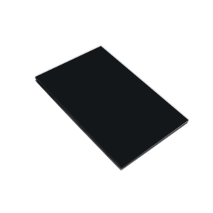 დიბონდი ევროპული შავი გლუვი 1.25x3.20მ 4მმ || Dibond European black smooth 1.25x3.20m 4mm