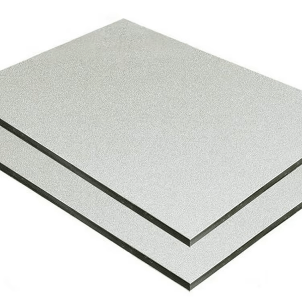 დიბონდი ვერცხლისფერი გლუვი 1.50x5.80მ 4მმ || Dibond Silver Smooth 1.50x5.80m 4mm