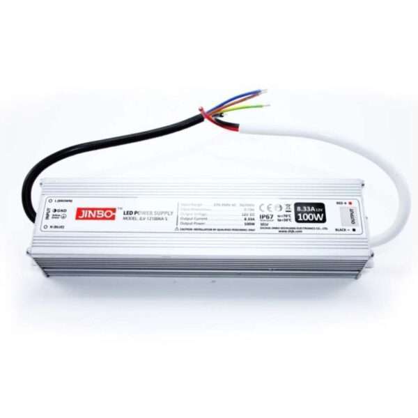 დახურული ტრანსფორმატორი 12v 100w 8.5A || Enclosed Power Supllies 12v 100w 8.5A