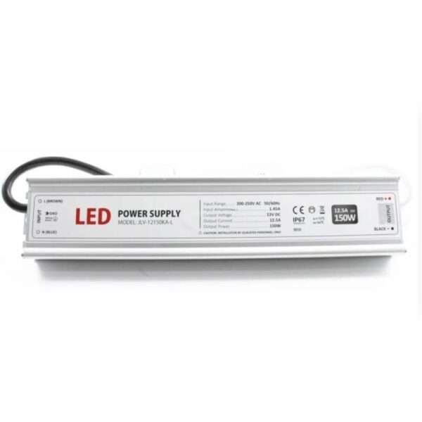 დახურული ტრანსფორმატორი 12v 150w 12.5A || Enclosed Power Supllies 12v 150w 12.5A
