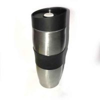 სამგზავრო ჭიქა თერმოსი შავი || Travel mug thermos black