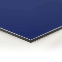 დიბონდი ლურჯი გლუვი 1.50x3.30მ 4მმ || Dibond blue smooth 1.50x3.30m 4mm