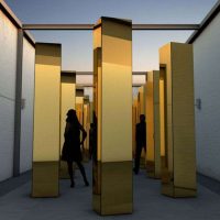 დიბონდი ოქრო სარკე  1.22x2.44მ 3მმ || Dibond Gold Mirror 1.22x2.44m 3mm