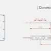 LED მოდული თეთრი ცივი 1.2W 12V 12 000-15 000 k || LED module white cold 1.2W 12V 12 000-15 000 k
