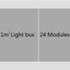 LED მოდული თეთრი ცივი 1.2W 12V 12 000-15 000 k || LED module white cold 1.2W 12V 12 000-15 000 k