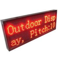 ლედ პანელი წითელი P10 16*32 || LED panel red P10 16*32