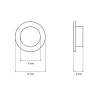 ლუვერსი 10mm 1000ცალი || Luvers 10mm 1000pcs
