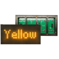 ლედ პანელი ყვითელი P10 16*32 || LED panel yellow P10 16*32