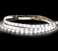 დიოდის ლენტა 9.6W/მეტრი Premium ნათება: თეთრი || LED strip 9.6W/meter Premium light: white