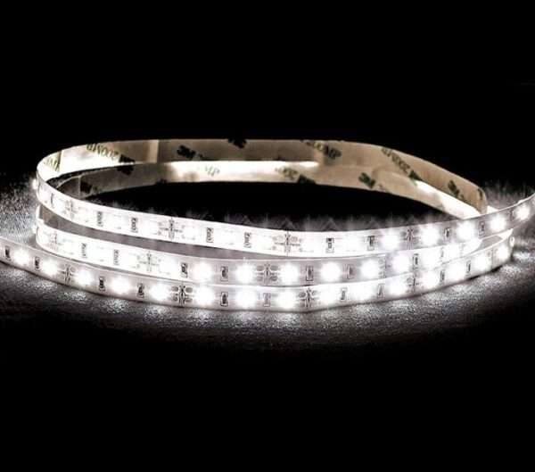 დიოდის ლენტა 9.6W/მეტრი Premium ნათება: თეთრი || LED strip 9.6W/meter Premium light: white