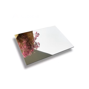 დიბონდი ვერცხლი სარკე  1.22x2.44მ 3მმ (Super mirror) || Dibond Silver Mirror 1.22x2.44m 3mm